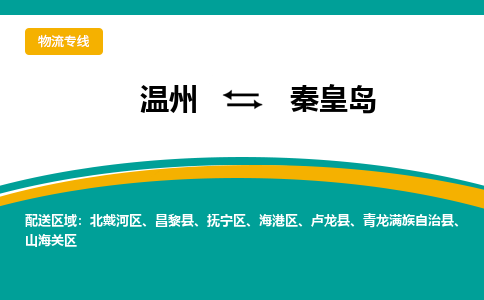 溫州到秦皇島北戴河區物流專線