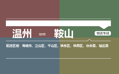 溫州到鞍山千山區物流專線