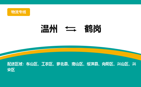 溫州到鶴崗南山區(qū)物流專線